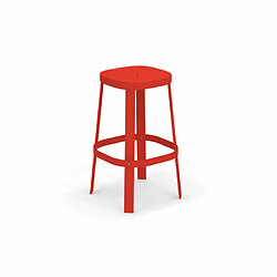 EMU Tabouret Thor - rouge - H 75 cm 