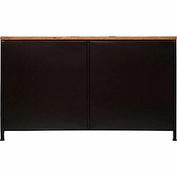 Acheter Buffet 2 Portes & 2 Niveaux Cierna 140cm Noir