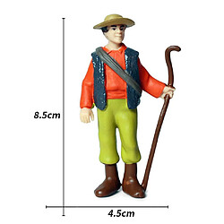 Avis Action Toy Figures Farm Staff Models Figurine Toy Gift Shepherd