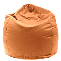 Pouf poire - terracotta - 14200v-78 - JUMBO BAG