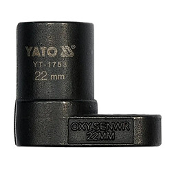 YATO Clé pour capteur d'oxygène 22 mm 