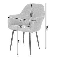 Avis Mendler Chaise de salle à manger HWC-F18, chaise de cuisine, design rétro ~ velours vieux rose, pieds dorés