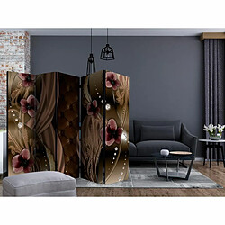 Paris Prix Paravent 5 Volets Burgundy Pansies 172x225cm