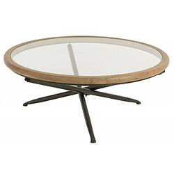 Paris Prix Table Basse Ronde Bruxelles 100cm Naturel