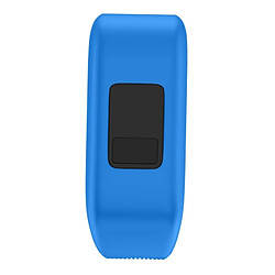 Avis Wewoo Bracelet pour montre connectée Dragonne Sport en silicone Garmin Vivofit JRTaille Grand Bleu ciel