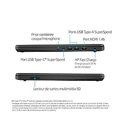 PC Portable HP 14s-dq0075nf - 14 HD - Celeron N4120 quad - RAM 4Go - 128Go SSD - Windows 11S - AZERTY · Reconditionné pas cher