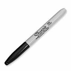 boîte de marqueurs Sharpie Fine Point Noir 0,9 mm Permanent 36 Pièces