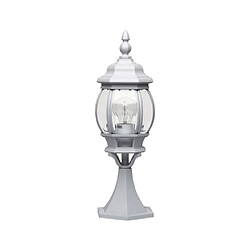 Brilliant (Lighting) Borne exterieure blanc Istria Brilliant 48684/05 Borne lumineuse extérieure Istria 1 ampoule blanc H 510 mm