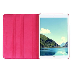 Acheter Wewoo Smart Cover Magenta pour iPad mini 4 Litchi Texture 360 degrés Rotation Smart Case en cuir avec support