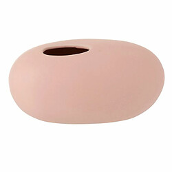 Paris Prix Vase Design Ovale Céramique 25cm Rose Pastel