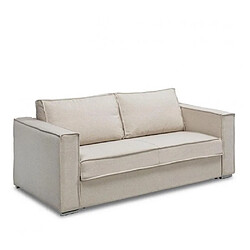 Inside 75 Canapé convertible EXPRESS IBIZA SUPRA 160cm Lattes matelas DUNLOPILLO® 16cm Enjoy beige