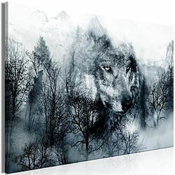 Paris Prix Tableau Mountain Predator Wide Black & White 80 x 120 cm 