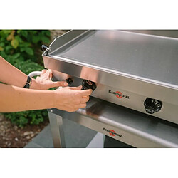 Plancha gaz Krampouz Samba Double PFSB2MA KR 3000 W Inox