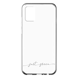 Coque Samsung Galaxy A51 Résistante Just Green transparent