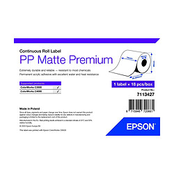 Papier pour imprimante Epson 7113427 Blanc (18 Unités)