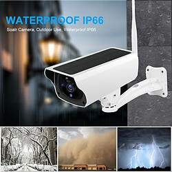 Totalcadeau Camera de surveillance Solaire Carte SIM 3G et 4G waterproof IR pas cher