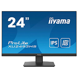 Ecran PC - IIYAMA - PROLITE XU2493HS-B4 - 24 FHD - Dalle IPS - 4 MS - 75 Hz - HDMI / DisplayPort / VGA 