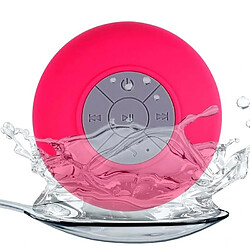 Yonis Enceinte Bluetooth Waterproof Portable Mini Subwoofer Pour Douche Mains-Libres Avec Micro Enceinte Bluetooth Waterproof Portable Mini Subwoofer Pour Douche Avec Micro Intégré Rose YONIS