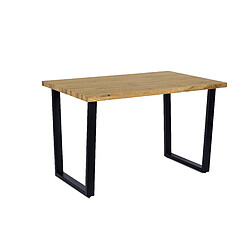 Vivaldi Table VETTEL 120 cm Chene/Noir