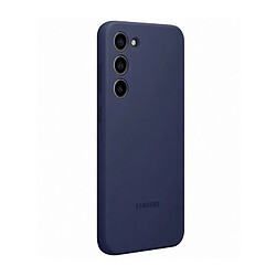 Coque en silicone pour Samsung Galaxy S23+ 5G Bleu