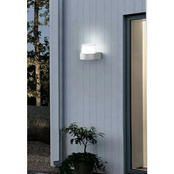 Tradex MURALE EXTÉRIEURE LED GRIS MODERNE 7 W LUMIÈRE 6500K 3000K 4000K ES57 Applique Murale Extérieure Led Gris Moderne 7 W Lumière 6500k 3000k 4000k Es57 -blanc Froid-