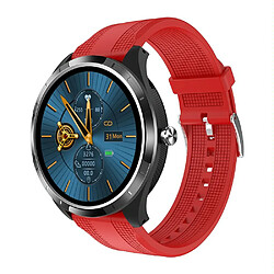 Yonis Montre Connectée Rouge ECG Cardio IP67