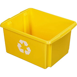 Sunware Boite de recyclage Nesta Box 32 Litres jaune.