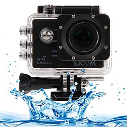 Wewoo Pour SJ5000 / Plus / WiFi Sport Camera Kits étui de protection de boîtier étanche sous l'eau avec bouchon d'objectif