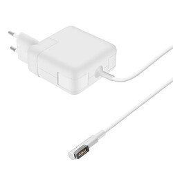 Chargeur Mural MagSafe MacBook Air 45W Recharge Rapide Compact AP-45 LinQ Blanc