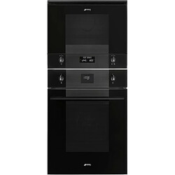 Acheter Smeg Four encastrable pyrolyse SFP6101TB3, Linéa, 70 litres, 10 modes de cuisson