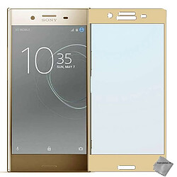 Htdmobiles Film de protection vitre verre trempe incurve integral pour Sony Xperia XZ Premium - OR