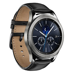 Wewoo Bracelet pour Samsung Gear S3 classique en cuir véritable 