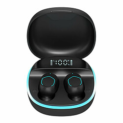 M13 Tws Sans Fil Bluetooth 5.2 Casque Intra-Auriculaire Binaural Stéréo Musique Écouteurs Mini Sport Écouteurs Noir