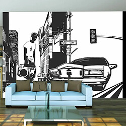 Paris Prix Papier Peint Style Urbain 193 x 250 cm 