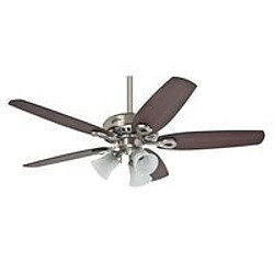 Hunter Ventilateur Builr Plus 132cm Chromé Cerisier Erable