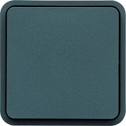 bouton poussoir no-nf 10a hager cubyko composable gris