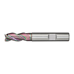 PROMAT Fraise deux tailles DIN 6527 L type W D. nominal 4 mm VHM TiAlN 45 deTaille DIN 653 