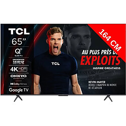 TCL TV QLED 4K 164 cm 65T8B - QLED Pro - 144Hz - Google TV 