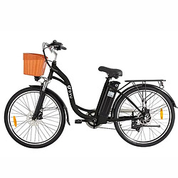 DYU C6 26 pouces 36V 350W 25KM/H 12.5AH vélo électrique pliant Noir 