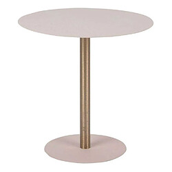 LEITMOTIV Table d'appoint en métal Dex 50 cm gris clair. Table d'appoint en métal Dex 50 cm gris clair