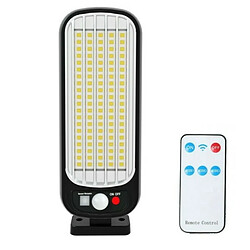 Tradex AVEC PANNEAU SOLAIRE PHOTOVOLTAÏQUE CAPTEUR 100 LED SMD GL