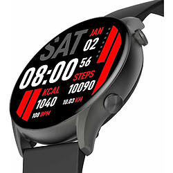 Riffi Montre intelligente KR-BLACK Noir 