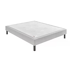 Sommier Epeda Nature Medium - Gris Souris 200x200 - Double Sommier