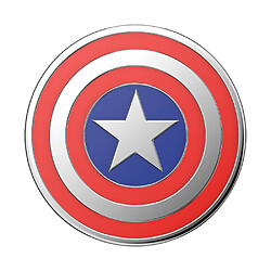 Poignée de téléphone PopGrip PopSockets - Captain America Poignée de téléphone popgrip popsockets - enamel captain america