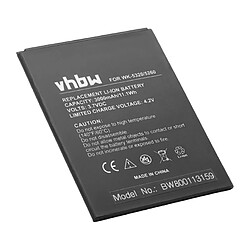 vhbw Li-Polymère batterie 3000mAh (3.8V) pour téléphone portable mobil smartphone Casper Via V6, Via V6X 