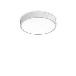 Ideal Lux Semi-Plafonnier LED Intégré Blanc 4050Lm 3000-4000K IP44 Matériau : PlastiqueColoris : BlancNombre d'ampoules : 1Type d'ampoule : LED intégréAmpoules incluses : OuiIP : 44Hauteur en Cm : 6.5Diamètre en Cm : 40Intensité variab