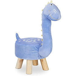 Helloshop26 Tabouret animalier pour enfants bleu 13_0002752 