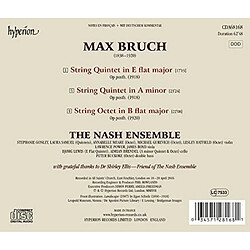 Bruch : Quintettes et Octuor pour cordes