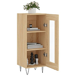 Acheter Maison Chic Buffet,Meuble de Rangement,commode pour salon,Cuisine Chêne sonoma 34,5x34x90 cm Bois d'ingénierie -MN18229