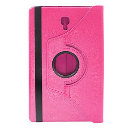 Etui en PU Rotation de 60 degrés rose pour votre Samsung Galaxy Tab A 10.5 (2018) T590 T595